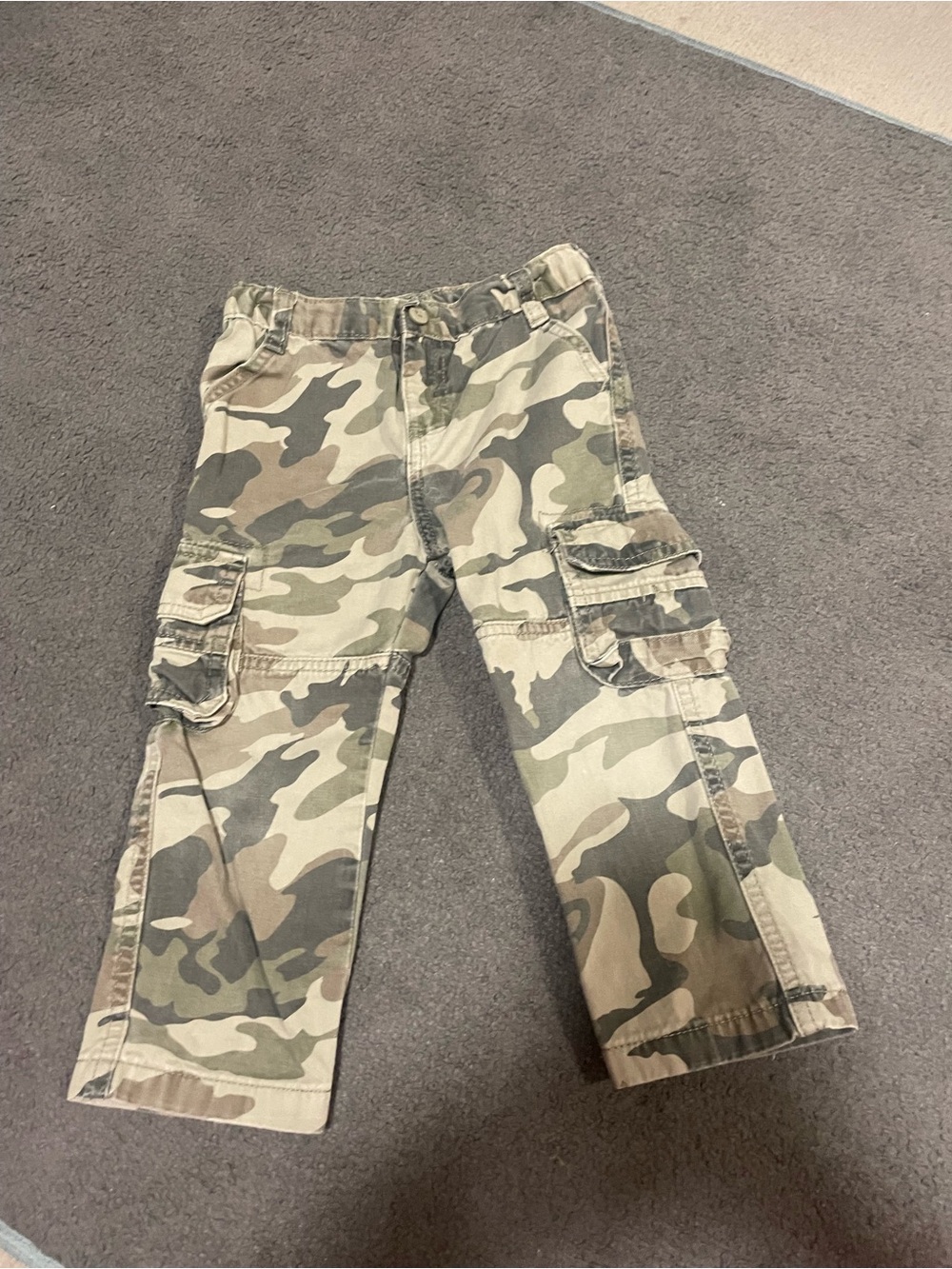 Wrangler Kids' Camo Cargo Pants